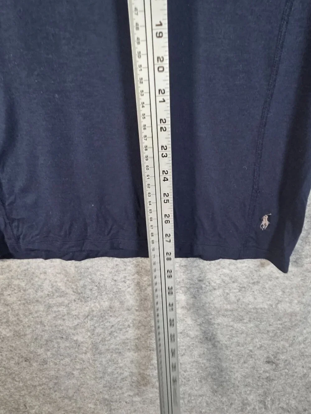 Polo Ralph Lauren Base Layer Long Sleeve Shirt Men XL Navy Blue Old Money Preppy